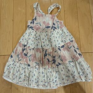 Catherine Malandrino Pink and Blue Floral Dress